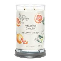 Yankee Candle White Spruce & Grapefruit Large Tumbler Jar Extra Image 1 Preview